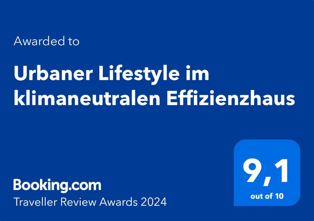 Urbaner Lifestyle Im Klimaneutralen Effizienzhaus Leilighet Hamburg Eksteriør bilde